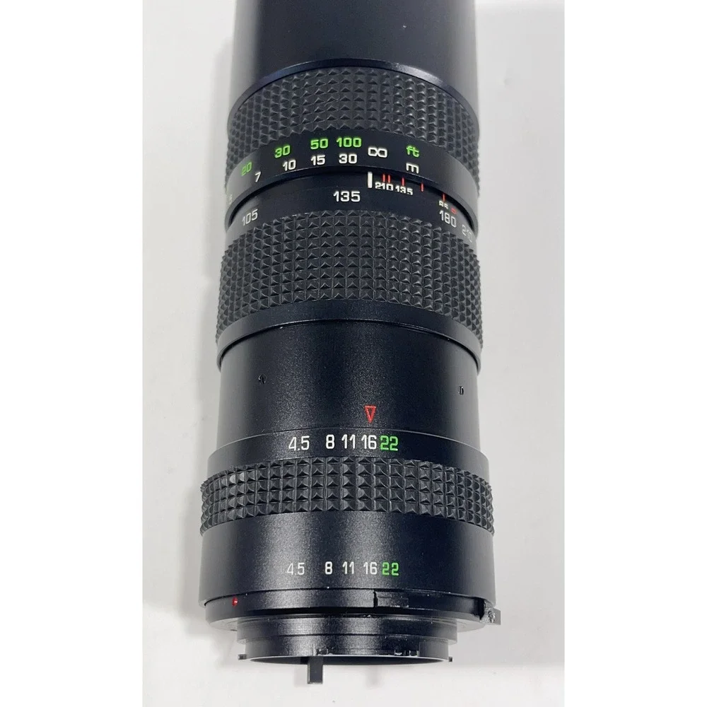 Osawa Lens MC 1:4.5 85-210mm MC NO.216150 Black Auto Zoom